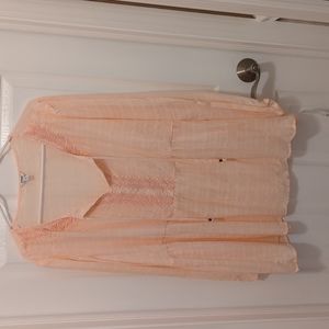 Women's Sonoma NWT pink boho style top